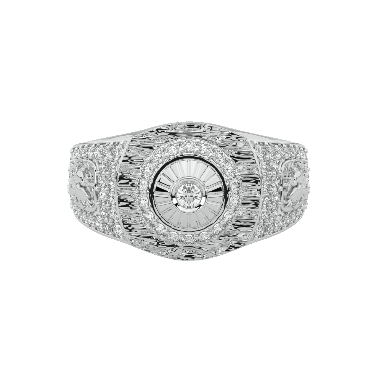 Daniel Round Diamond Ring For Men